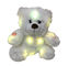 0,82ft 0,25M LED Đồ chơi sang trọng đổi màu Gấu bông có đèn và âm nhạc Lông xù