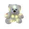 Đồ chơi sang trọng LED 0,25M 9,84ft đầy màu sắc Đồ chơi sang trọng Gấu trắng lớn Động vật nhồi bông SGS
