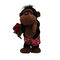 Ngày lễ tình nhân Đồ chơi sang trọng Hát múa Khỉ đột xoắn với một bông hồng