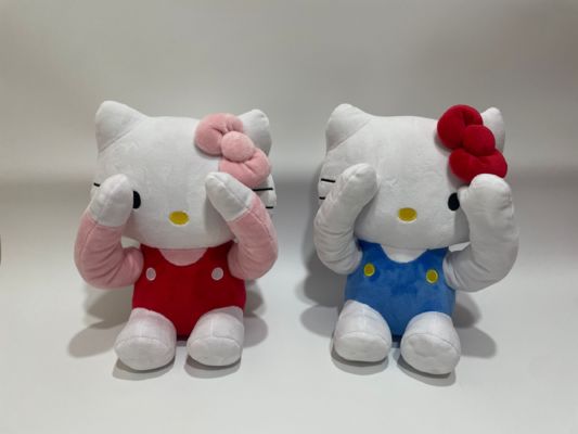 2 màu Peekaboo Hello Kitty Đồ chơi giáo dục Quà tặng tốt nhất cho trẻ em Đồ chơi Plush