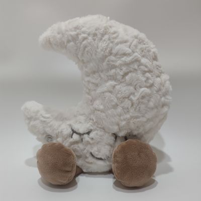 Đồ chơi mặt trăng ngủ bằng bông có hiệu ứng thở và đèn LED cho trẻ em