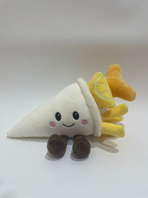 7 Chiếc cá nướng và khoai tây chiên đồ chơi đồ chơi, đồ ăn dễ thương Động vật nhồi cho trẻ em và trang trí nhà