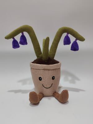 Đồ chơi nhồi bông ghi âm Bulebell làm từ chất liệu vải lông và 100% bông PP