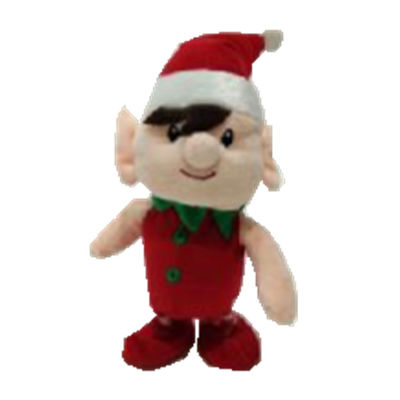 0,2M 7,87 inch Đồ chơi Giáng sinh sang trọng Elf trên kệ Động vật nhồi bông PP bông bên trong