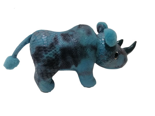OEM Blue Rhinoceros Gift Thú nhồi bông siêu mềm