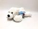 Trẻ em màu trắng Nói dối Gấu Bắc cực Quà tặng đồ chơi nhồi bông sang trọng 100% PP cotton điền