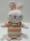 Chú thỏ Phục sinh Thỏ biết nói lặp lại những gì bạn nói Robot Thú nhồi bông sang trọng Thú cưng điện tử tương tác, Nhảy múa và Lắc