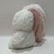 25cm 10&quot; Hồng&amp; Trắng Easter Plush Toy Bunny Thỏ Stuffed động vật trong dâu tây