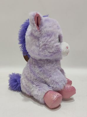 Di chuyển mắt lớn khủng long mèo in đồ chơi plush điện ghi lại chức năng nói