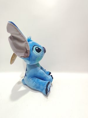 Đồ chơi bông nói chuyện ngồi Stitch là dễ thương, với chiều cao 7,09 inch và 11,02 inch