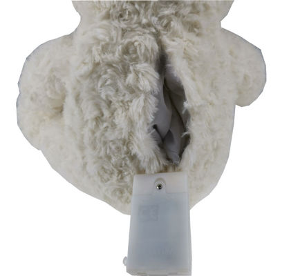 Động vật nhồi nhét màu sắc phát sáng Plush Teddy Bear Projection Light Lullaby Plush Teddy Bear