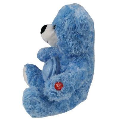 Sản phẩm bán chạy nhất Đèn đèn LED Động vật nhồi đầy màu sắc Đèn rực rỡ Teddy Bear Projection Light Lullaby Plush Teddy Bear