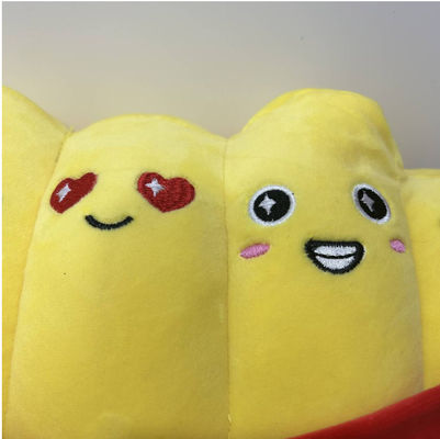 Chiên khoai tây chiên tình cảm 35cm Cute Support Pillow Cushion Home Decoration Cuddly Plush toy