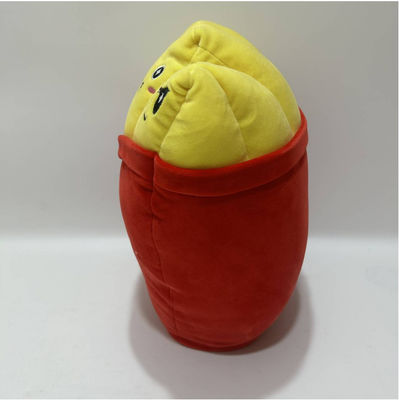 Chiên khoai tây chiên tình cảm 35cm Cute Support Pillow Cushion Home Decoration Cuddly Plush toy