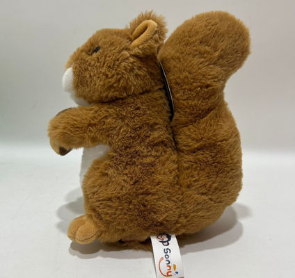 Nhà máy tùy chỉnh bán buôn đồ chơi bông squirrel được ghi lại