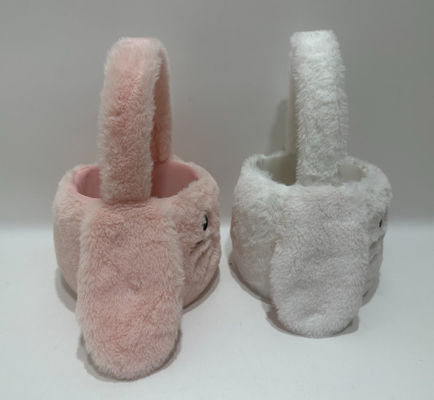 Hot bán Easter Cute&Pretty Pink &White Plush Bunny Basket đồ chơi