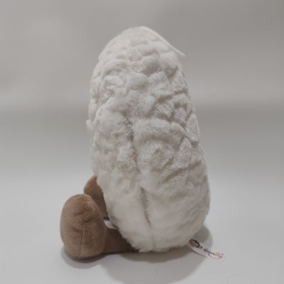 Đồ chơi mặt trăng ngủ bằng bông có hiệu ứng thở và đèn LED cho trẻ em