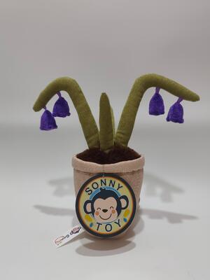 Đồ chơi nhồi bông ghi âm Bulebell làm từ chất liệu vải lông và 100% bông PP