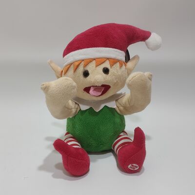 Peekaboo Elf với âm nhạc và động tay