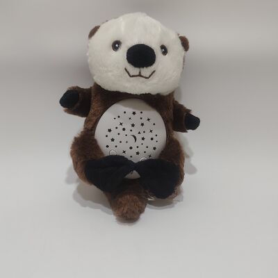 Đồ chơi chiếu ánh sáng Plush Otter