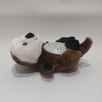 Đồ chơi chiếu ánh sáng Plush Otter