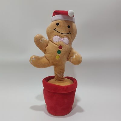 Ca hát và nhảy múa loạt phim Giáng sinh Santa Claus Bánh gừng người đàn ông cây Giáng sinh Chim cánh cụt Elk