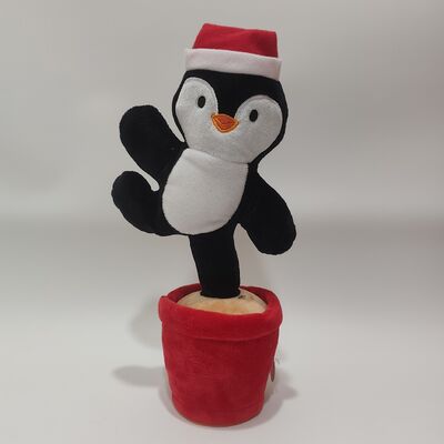 Ca hát và nhảy múa loạt phim Giáng sinh Santa Claus Bánh gừng người đàn ông cây Giáng sinh Chim cánh cụt Elk