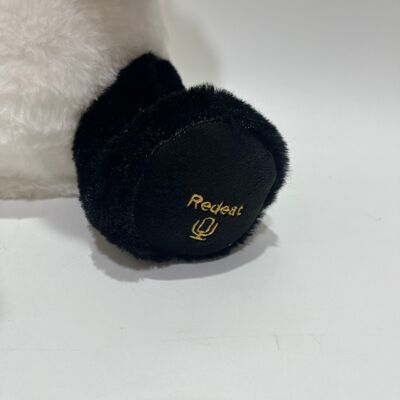Interactive Peek-a-Boo Panda Plush Toy with Repeat Function and Music Cute Lying-Down Hide and Seek Toy